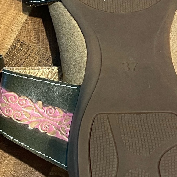 L'ARTISTE Spring Step Ulyana Sandals size 37 (6.5-7) - Picture 6 of 8